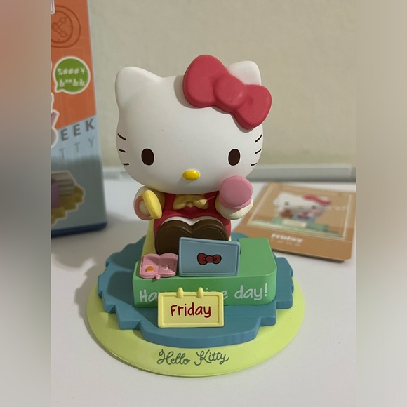 Sanrio Other - Hello Kitty Lovely Week Blind Box Figure-Friday